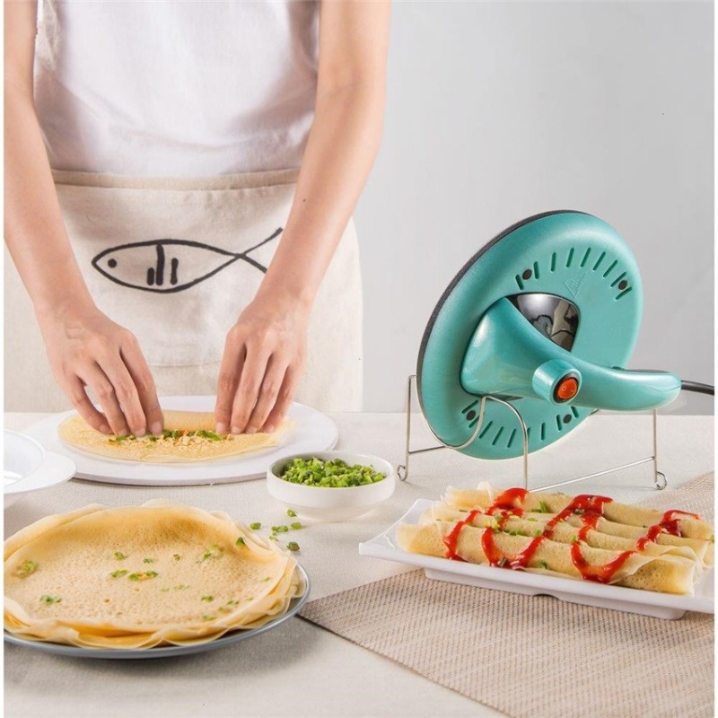 多功能家用薄饼机小型全自动单饼春饼千层蛋糕春卷皮纳丽雅小电饼铛