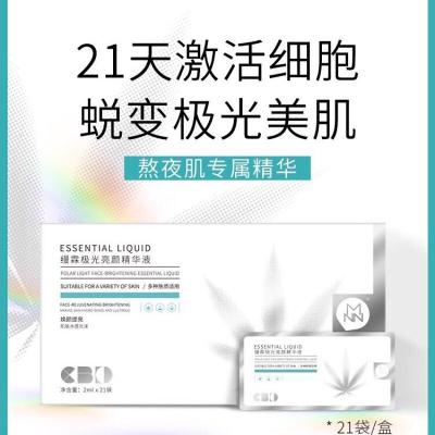 MNN缦霖CBD极光亮颜精华液21天面部补水熬夜精华露精华水收缩毛孔