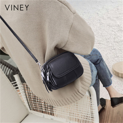 真皮包包女斜挎包2020新款潮斜挎包女百搭ins时尚单肩包小ck女包