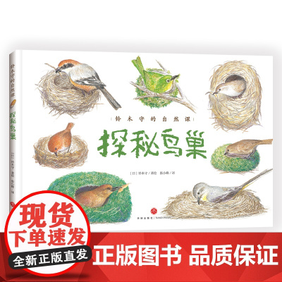 铃木守的自然课:探秘鸟巢(跟随绘本大师铃木守的脚步,跨越7个大洲,探秘35种鸟类巢穴,开启自然科学启蒙之旅)