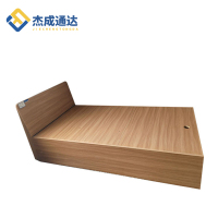 杰成通达 1.2m单人箱体木床 1200*2000*1000mm