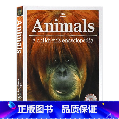 [正版]DK儿童百科全书动物英文原版 Animals: A Children's Encyclopedia 动物王国科