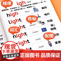 小学自然拼读英语教材音标记单词英语音标句式词汇入门发音规则表