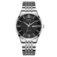 瑞士品牌爱沃驰I&W CARNIVAL全自动机械表男表进口机芯手表时尚防水简约夜光气质商务腕表520G