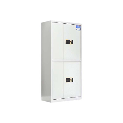 阿拉贡保密柜财务档案柜文件柜办公室资料储物柜保险柜通双节白色-指纹密码锁