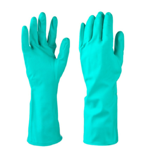 誉丰YL-5072短款丁腈绒里防化手套 1双装