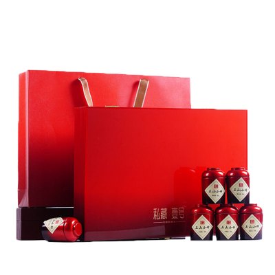 源御露(YuanYuLu)双十一上新私藏一号武夷正山小种红茶浓香型茶叶蜜香型礼盒装18罐180g