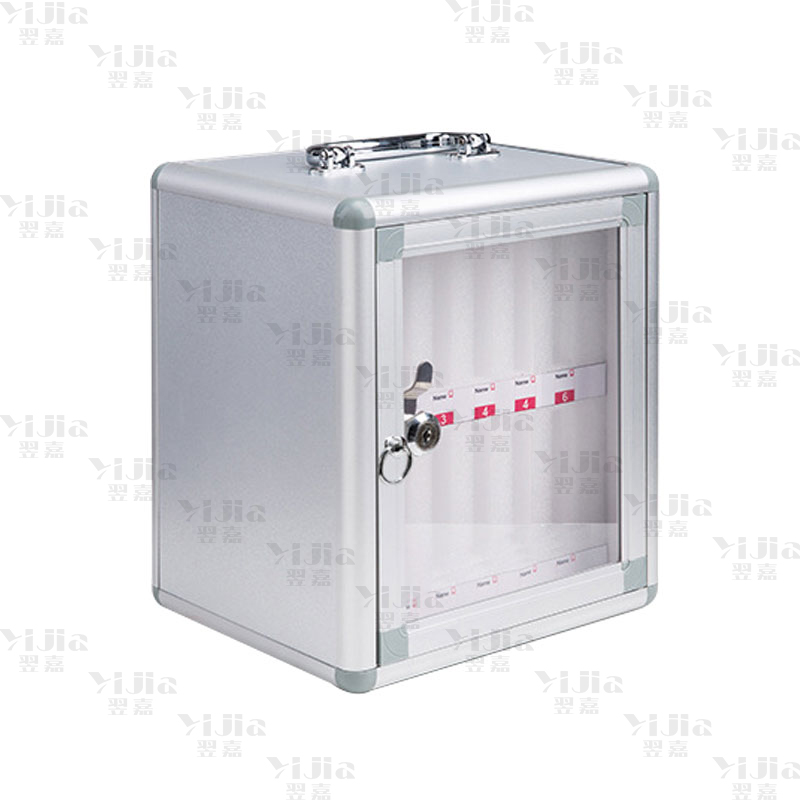 翌嘉YJ3112015 手机保管箱壁挂式存放柜带锁手机柜保管柜寄存箱手机箱 12位