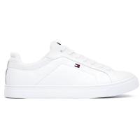 TOMMY HILFIGER经典百搭休闲运动鞋白科技橡胶底防滑舒适男鞋