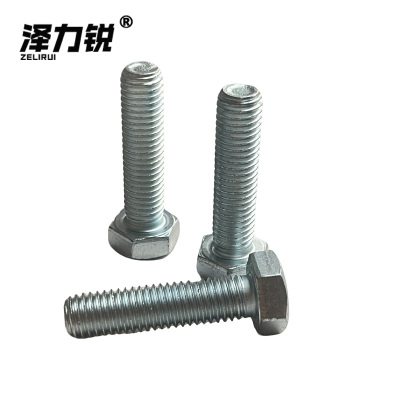泽力锐 C级全螺纹六角头螺栓 10x40mm 个