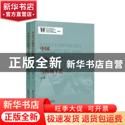 正版 中国当代雕塑与传统工艺(上下) 陈培一 中国文联出版社 9787