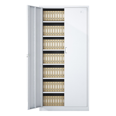 乙壬收纳柜财务档案柜资料柜加厚文件柜办公室带锁铁皮柜凭证柜七层