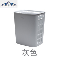 脏衣篮衣服收纳筐家用挂壁收纳桶卫生间置物架壁挂式洗衣篮子北欧 三维工匠收纳篮