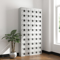 臻远工厂学校手机存放箱可定制收纳保管柜 50门手机存放柜无外门(亚克力门)