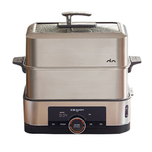 东菱电蒸锅12L双层不锈钢大容量蒸煮一体多功能锅DL-1005A