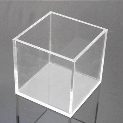 透明亚克力收纳盒翻盖正方形胶囊咖啡桌面收纳有盖面膜储物盒防尘