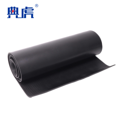 典虎 绝缘胶皮 黑色条纹 25kv 5米*1米*8mm 卷