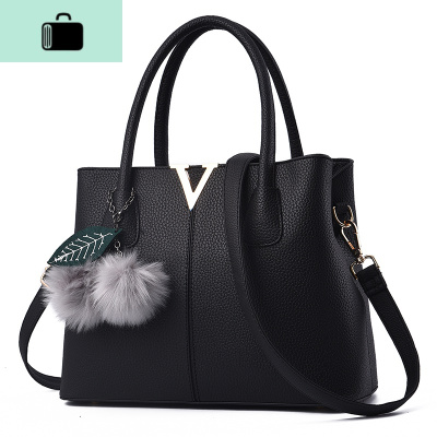 女士包包新款时尚潮韩版手提包2020大气简约斜挎单肩包中年妈妈包NEW LAKE女斜挎包