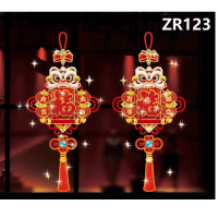 玻璃门贴纸400mm*860mm 新年款随机 2张/套