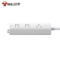 公牛 新国标插座/接线板 GN-405D 大功率3位无开关 3m