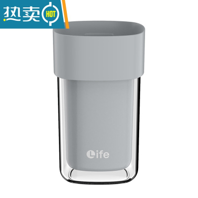 敬平小巧牙具杯便携式旅行装牙刷盒学生宿舍洗漱杯子女情侣牙筒漱口杯 ❤北欧灰