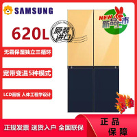 三星(SAMSUNG)韩国进口RF60A91C38H/SC 620升无霜保湿三循环冰箱 旋转制冰盒 精致保鲜 风冷无霜