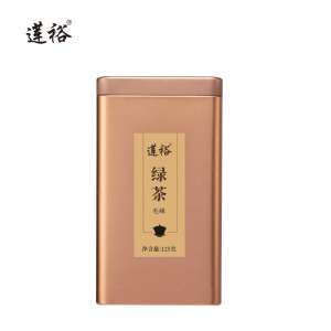 莲裕绿茶毛峰125克罐