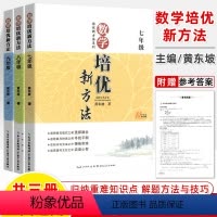 七八九年级 数学 3册 初中通用 [正版]2018培优新方法数学七年级八九年级物理化学语文英语上下册黄东坡课堂新思维尖子