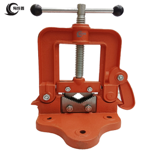 有成鑫管子台虎钳 压力台钳 重型管子压力钳 龙门钳 15-75mm 台