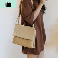 2020新款韩版大包包女大容量简约百搭学生斜挎包日系通勤包单肩包NEW LAKE女斜挎包