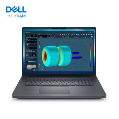 戴尔Dell Pro Max 18 Plus 18英寸图形移动工作站AI笔记本电脑 Ultra7-265HX 64G 4T SSD RTX Pro 4000-16G 2.5K