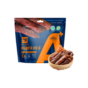 旭一健坤精选牛肉粒58克原味袋装健康零食360天长保质期锁鲜美味