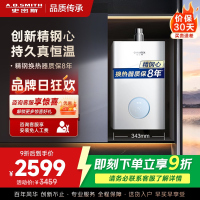 AO史密斯佳尼特16升燃气热水器佳尼特 小体积 不锈钢换热器8年包换 恒温大水量 抗风防冻 JSQ31-TCA1