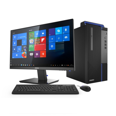 清华同方超翔F870飞腾D3000/16G/512G/2G独显/23.8英寸显示器/国产操作系统