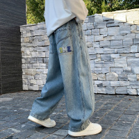 男童春装牛仔裤儿童男孩裤子2026新款春秋季中大童韩版宽松休闲裤