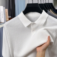 2025夏季新款潮流纯色短袖休闲百搭男装T恤针织衫上衣