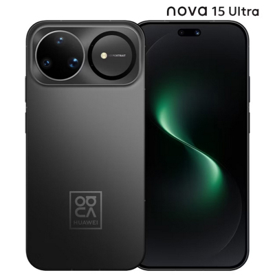 华为 nova 15 Ultra 512GB 幻夜黑 麒麟9系芯片前后红枫影像6.8mm机身 天通北斗双卫星通信 智能手机