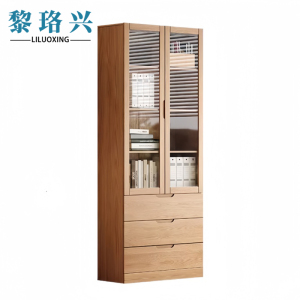 黎珞兴储物柜0.8米两门 (带抽屉)