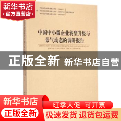 正版 中国中小微企业转型升级与景气动态的调研报告 池仁勇,林汉