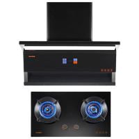 Haotaitai好太太烟灶套装XK03+X408 28m³大风量智能巡航变频狂吸挥手智清洗4.8kW定时+防干烧液化气