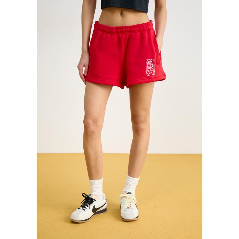 Nike女士高腰弹性短裤女运动裤宽松直筒印花潮流女士束脚休闲运动裤
