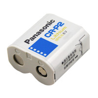 松下(Panasonic) CR-P2相机电池2CP4036锂电池6V水龙头便池红外线感应器电子仪器锂筒电池 1粒装