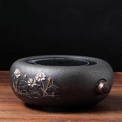 风荷铸铁电陶炉妖怪家用茶炉铁壶茶壶煮茶专用电炉功夫