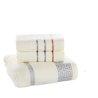 伊伊爱 长城格浴巾