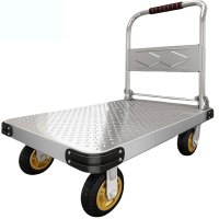 鑫睿辉 重型钢板小推车 载重2000斤6寸轮 台