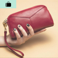 钱包女长款2019新款韩版时尚简约拼接手拿包女。贝壳手抓包NEW LAKE