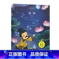 宋词[美绘插图] [正版]宋词 注音版彩图一二年级课外书三年级读儿童文学读物6-7-8-10岁故事书籍拼音版小学生阅读书