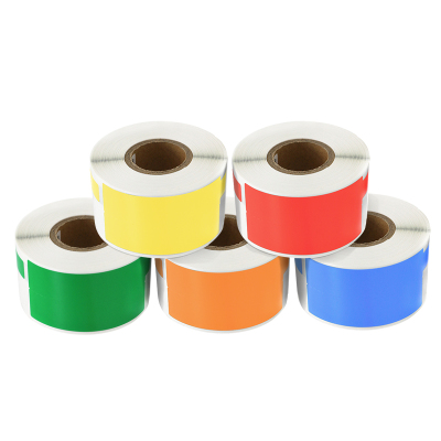 Makeid QS-05F(彩)-150 旗型标签打印纸 32*64+35mm 彩色 (单位:卷)