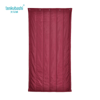 天空桥 棉门帘 MML-149酒红色无窗口二层棉 平方米