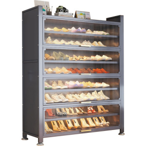 攸形鞋柜九层800*320*1440mm个
